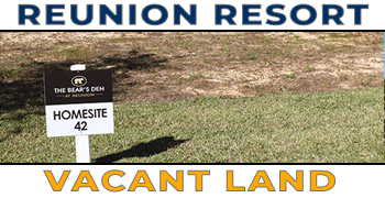 Reunion Vacant Land For Sale