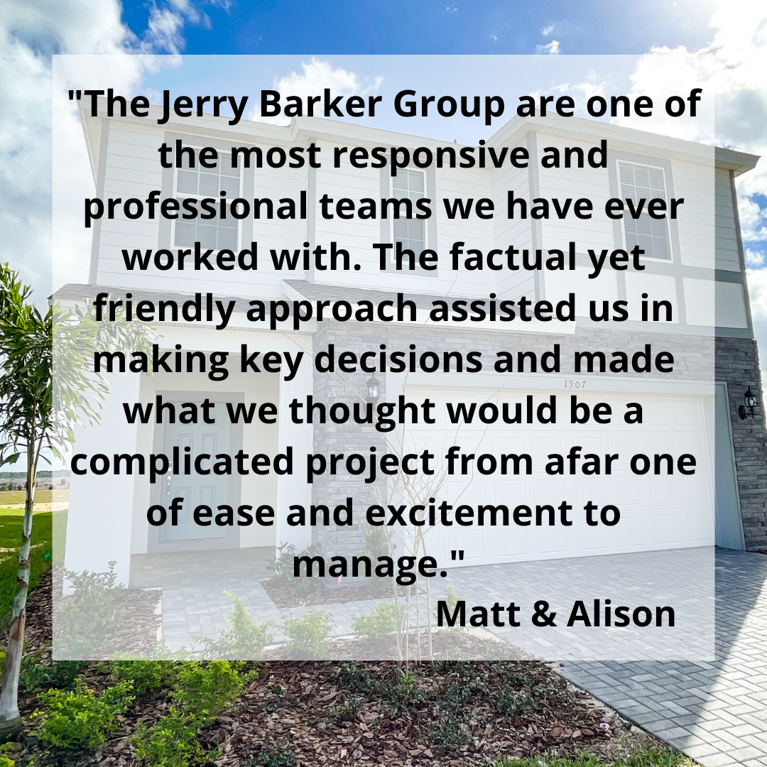 The Jerry Barker Group Testimonial