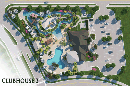 The Phase 2 Clubhouse at Storey Lake Amenity Map