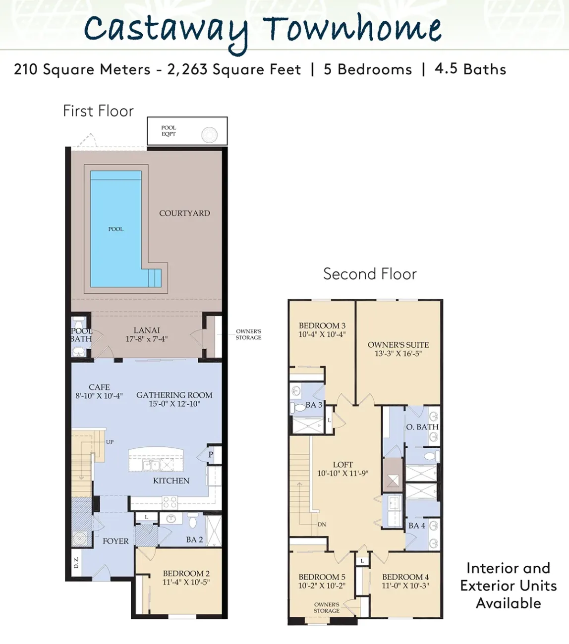 Castaway-Floorplan Castaway Floor Plan at Windsor Island / Windsor Cay / Solterra