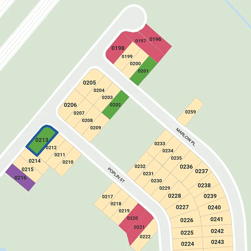 Lennar Homes at Reunion Village Map