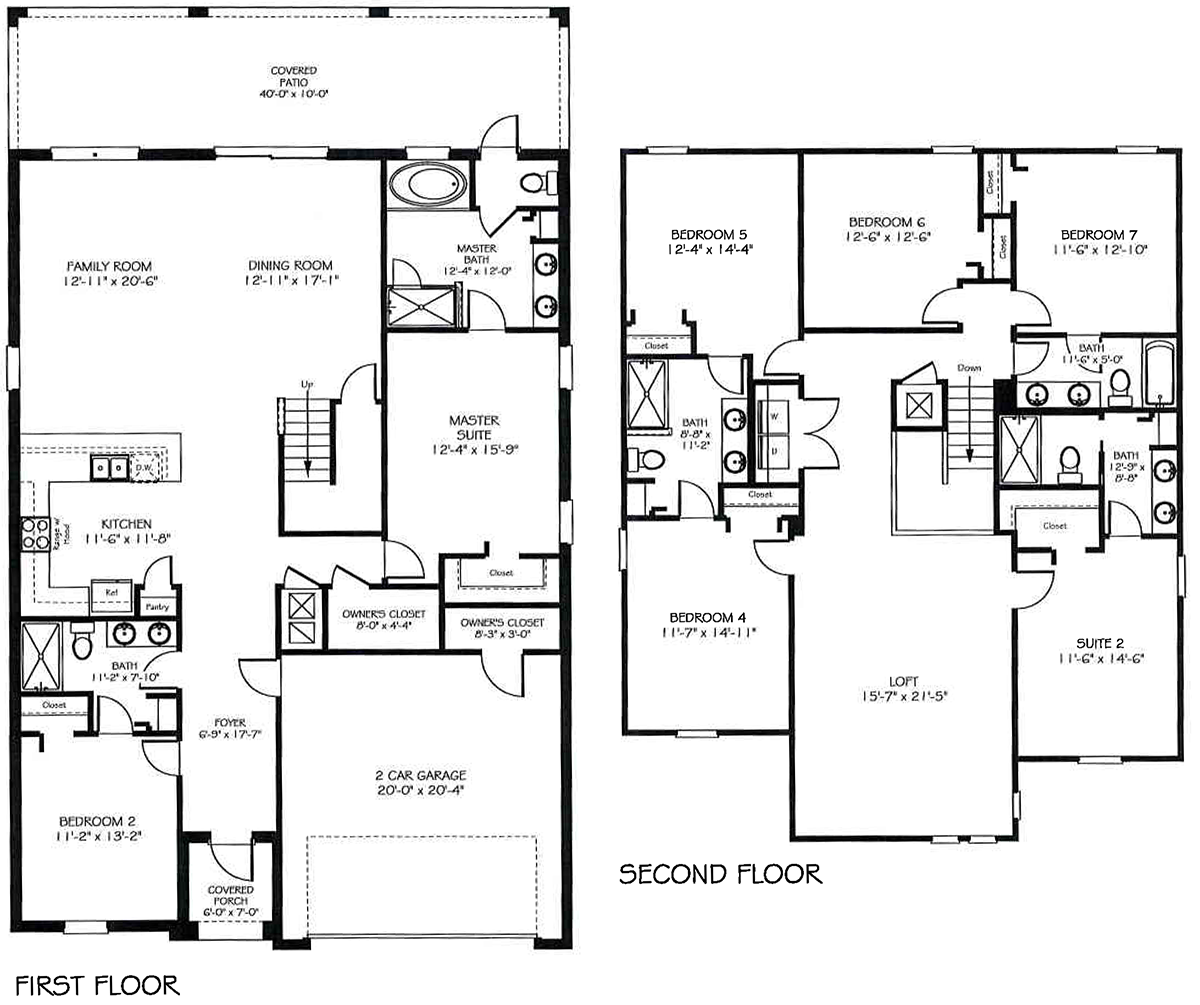 luau-floor-plan The Luau Floor Plan at ChampionsGate Resort by Lennar